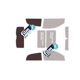 Kit film solaire Lancia Ypsilon (2) 3 portes (2003 - 2011)