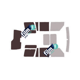 Kit film solaire Land Rover Discovery (2) 5 portes (1999 - 2004)