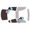 Kit film solaire Mazda 3 (1) Berline 4 portes (2003 - 2009)