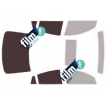 Kit film solaire Mazda 6 (2) Berline 4 portes (2008 - 2013)