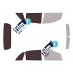 Kit film solaire Mercedes-Benz Classe B (1) 5 portes (2005 - 2012)