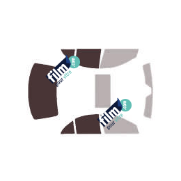 Kit film solaire Mercedes-Benz Classe C (2) Berline 4 portes (2000 - 2007)