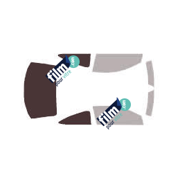 Kit film solaire Mercedes-Benz Classe C (3) Coupe 2 portes (2011 - 2015)