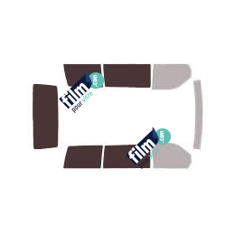 Kit film solaire Mercedes-Benz Classe V (1) 5 portes (1996 - 2003) 2 portes latérales