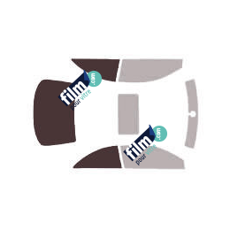 Kit film solaire Mercedes-Benz CLK (2) Coupe 2 portes (2002 - 2010)