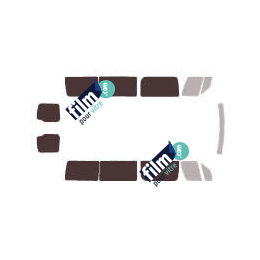 Kit film solaire Mercedes-Benz Sprinter (2) Long 5 portes (2006 - 2018)