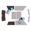 Kit film solaire Mini One et Cooper (2) 3 portes (2006 - 2014)