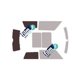 Kit film solaire Mini One et Cooper (2) 3 portes (2006 - 2014)