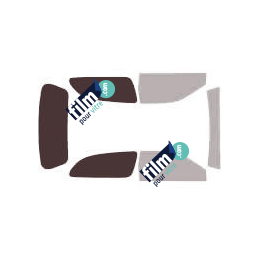 Kit film solaire Nissan Almera (1) 3 portes (1995 - 2000)