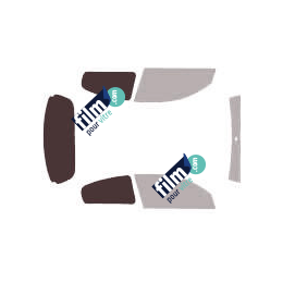 Kit film solaire Nissan Almera (2) 3 portes (2000 - 2006)