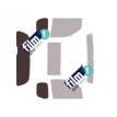 Kit film solaire Nissan Navara (3) Pick-up 2 portes (2005 - 2015) lunette fixe