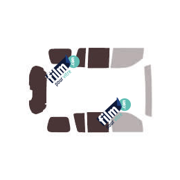 Kit film solaire Nissan Pathfinder (3) 5 portes (2005 - 2013) custodes courtes