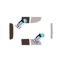 Kit film solaire Nissan Titan (1) Crew Cab Pick-up 4 portes (2004 - 2016)