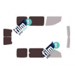 Kit film solaire Opel Combo (A) Tour 6 portes (2001 - 2011) avec 2 portes arrières