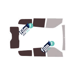 Kit film solaire Opel Combo (B) Maxi 5 portes (2011 - 2018) vitres descendantes et hayon