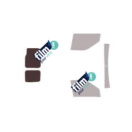 Kit film solaire Opel Combo (B) Utilitaire 5 portes (2011 - 2018) 2 portes arrières