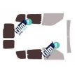 Kit film solaire Opel Combo (B) 6 portes (2011 - 2018) vitres entrouvrantes et 2 portes arrière
