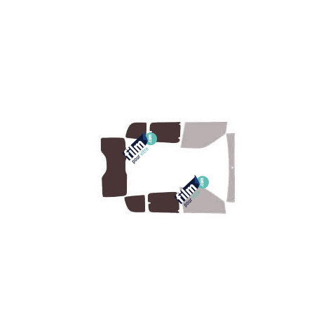 Kit film solaire Opel Combo (B) 5 portes (2011 - 2018) vitres entrouvrantes et hayon