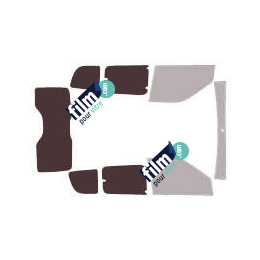 Kit film solaire Opel Combo (B) 5 portes (2011 - 2018) vitres entrouvrantes et hayon