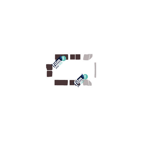 Kit film solaire Opel Movano (1) Moyen 5 portes (1997 - 2009) tout vitré avec vitres coulissantes