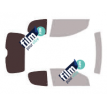 Kit film solaire Peugeot 206 (1) 3 portes (1998 - 2009)