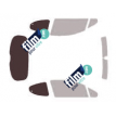Kit film solaire Peugeot 207 3 portes (2006 - 2012)