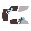 Kit film solaire Peugeot 206 (1) Berline 4 portes (2006 - 2018)