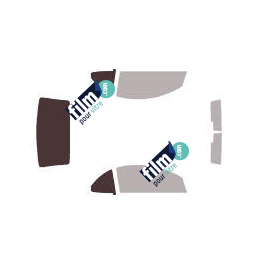 Kit film solaire Peugeot 206 (1) CC Cabriolet 2 portes (2000 - 2008)