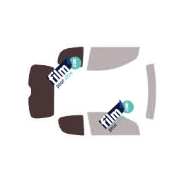 Kit film solaire Peugeot 206 (1) Plus 3 portes (2009 - 2016)