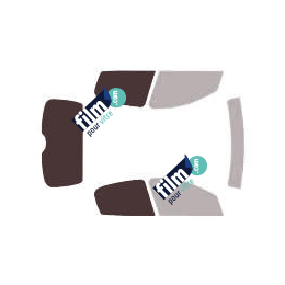 Kit film solaire Peugeot 206 (1) Plus 5 portes (2009 - 2016)