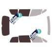 Kit film solaire Peugeot 307 (1) SW Break 5 portes (2001 - 2008)