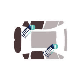 Kit film solaire Peugeot 308 (1) SW Break 5 portes (2008 - 2014) lunette fixe