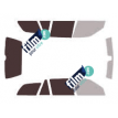 Kit film solaire Peugeot 406 (1) Break 5 portes (1995 - 2004)