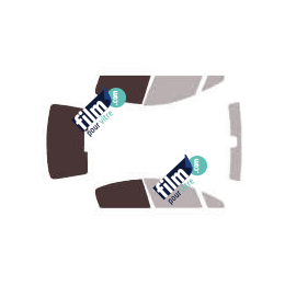 Kit film solaire Peugeot 407 (1) Berline 4 portes (2004 - 2011)