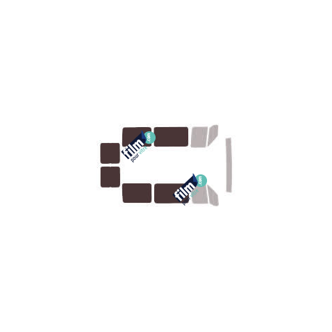 Kit film solaire Peugeot Boxer (1) 5 portes (1994 - 2006) vitres fixes