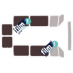 Kit film solaire Peugeot Boxer (1) 5 portes (1994 - 2006) vitres fixes