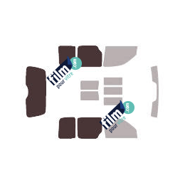 Kit film solaire Peugeot Partner (1) 5 portes (1996 - 2008) 2 portes latérales et hayon