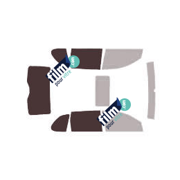 Kit film solaire Porsche Cayenne (1) 5 portes (2003 - 2011)