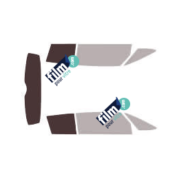 Kit film solaire Renault Avantime (1) 3 portes (2001 - 2003)