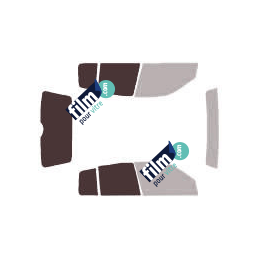 Kit film solaire Renault Clio (2) 5 portes (1998 - 2005)