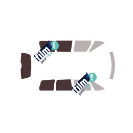 Kit film solaire Renault Espace (3) Court 5 portes (1996 - 2002) lunette arrière ouvrante