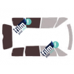 Kit film solaire Renault Grand Espace (3) Long 5 portes (1996 - 2002) lunette arrière fixe