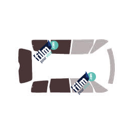 Kit film solaire Renault Grand Espace (3) Long 5 portes (1996 - 2002) lunette arrière fixe