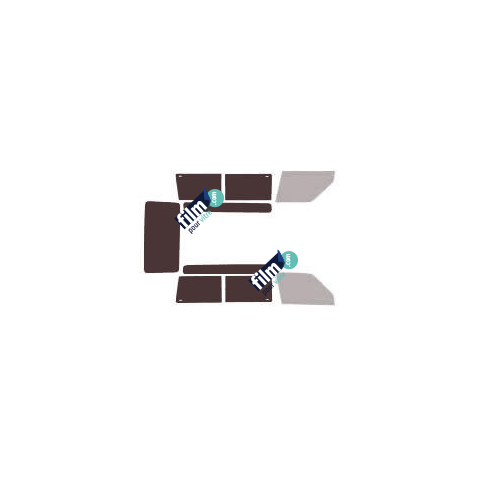 Kit film solaire Renault Express (1) 3 portes (1985 - 2000) vitré et hayon