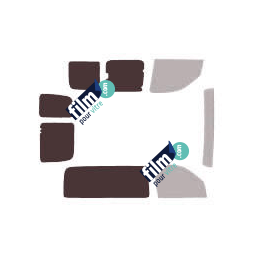 Kit film solaire Renault Kangoo (1) Utilitaire 5 portes (1997 - 2008) vitré et 2 portes arrières