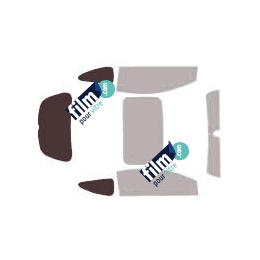 Kit film solaire Renault Megane (3) Coupe 3 portes (2009 - 2016)