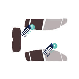 Kit film solaire Renault Modus (1) 5 portes (2004 - 2008) (phase 1)