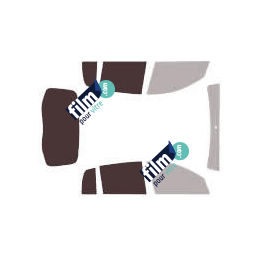 Kit film solaire Renault Sandero (1) Stepway 5 portes (2009 - 2013)