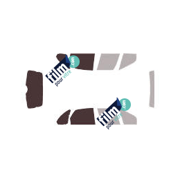 Kit film solaire Renault Scenic (1) 5 portes (1996 - 2003) lunette arrière fixe