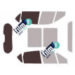 Kit film solaire Renault Scenic (2) Court 5 portes (2003 - 2009)